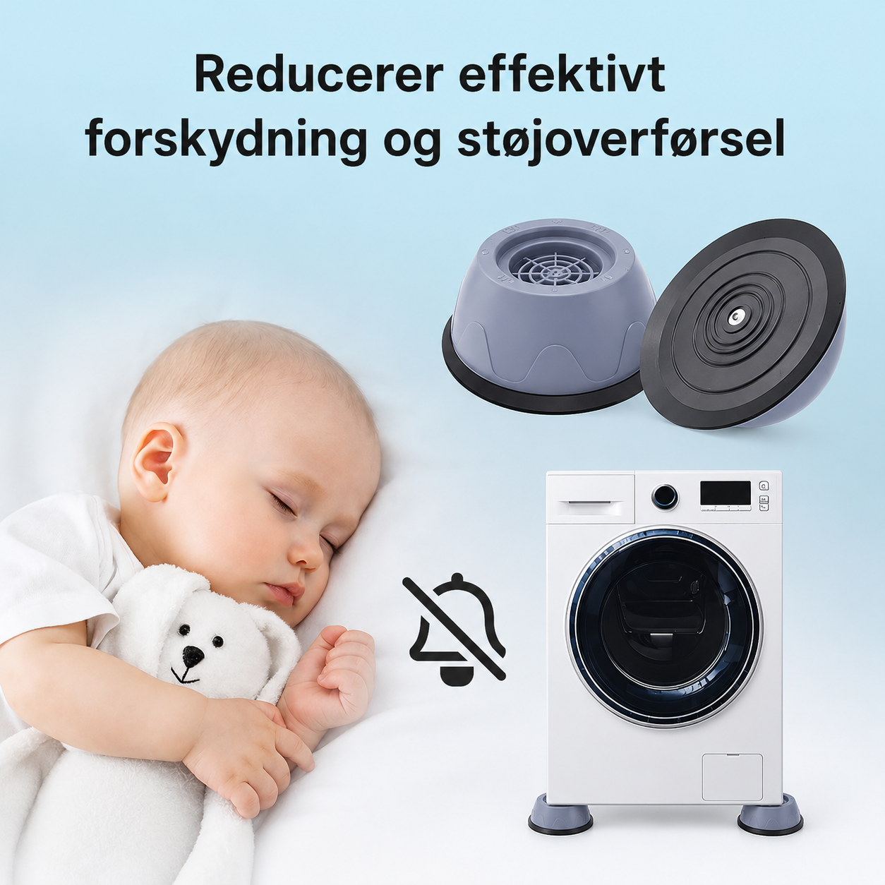 StilleFødder™ – Slip for støj og vibrationer