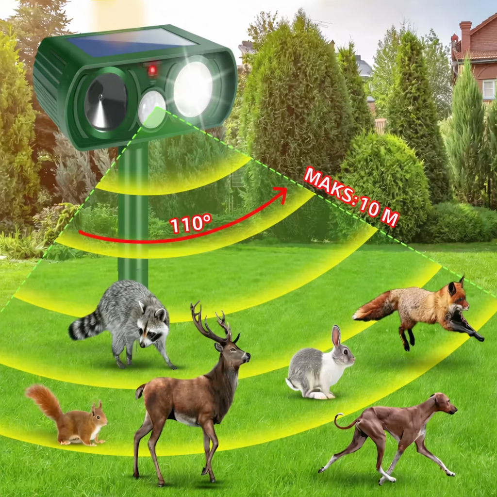 SkadedyrStop™ Ultralydsafviser – Slip af med skadedyr uden gift og besvær