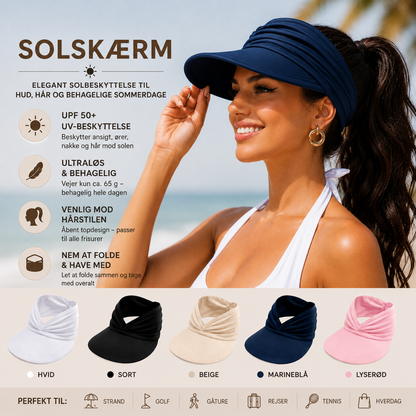 SolSkærm™ – Elegant solbeskyttelse til varme sommerdage