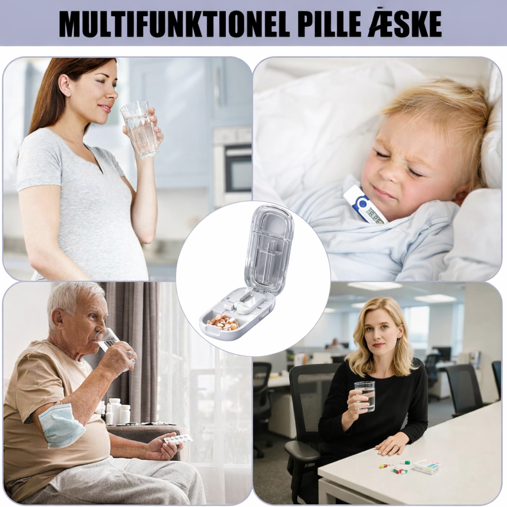 PilleDel™ – Præcis Deling på Sekunder