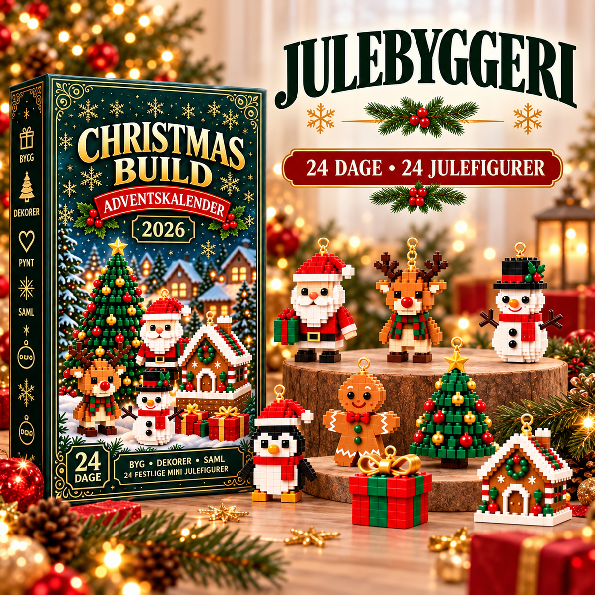BygJul™ – Byg en ny julefigur hver dag frem mod jul