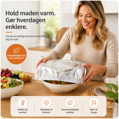 VarmeLåg™ – Hold maden varm længere