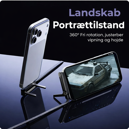 StandOplad™ - Oplad og brug din mobil samtidig
