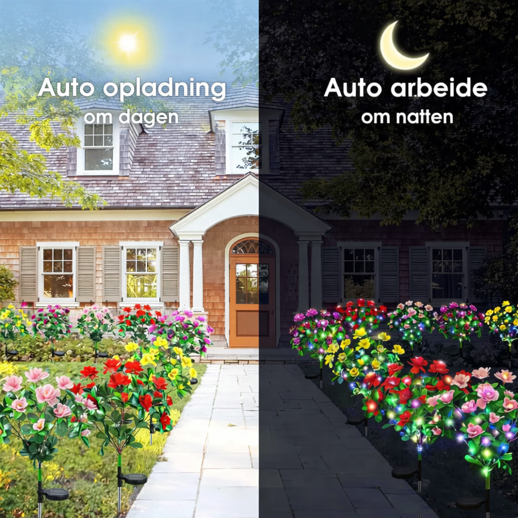 EvigBlomst™ Solcelleblomster – Skab en levende have uden vedligeholdelse