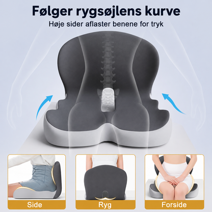 RygStøtte™ – Støtte præcis dér, hvor din krop har brug for det.