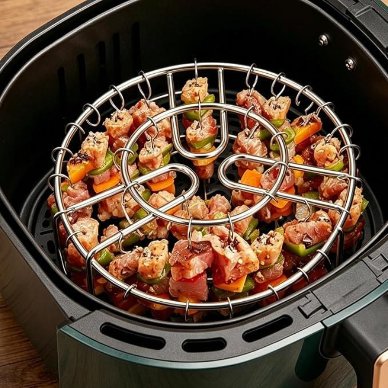SpydKlar™ – Perfekte grillspyd i airfryeren.