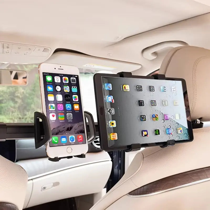 RoadView™ Tablet- & Mobilholder til Bil – Gør køreturen roligere med underholdning på bagsædet