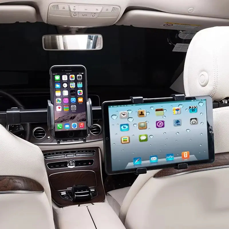 RoadView™ Tablet- & Mobilholder til Bil – Gør køreturen roligere med underholdning på bagsædet