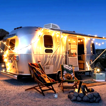 GlowLine™ Camping Lyskæde – Stemningsfuldt lys til dine udendørs eventyr, nem at hænge op overalt