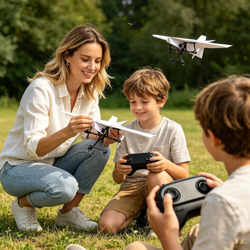 PapirPilot™ – Fra papirfly til fjernstyret fly