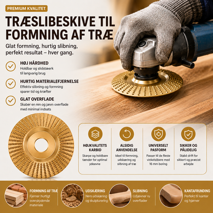 WoodForge™ Pro Kit - Forvandl din vinkelsliber til et præcisionsværktøj