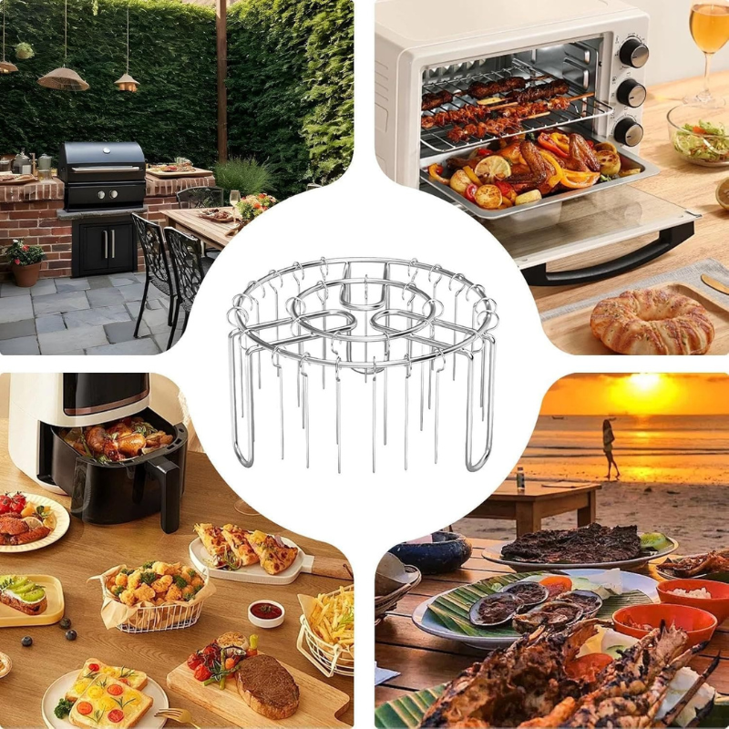 SpydKlar™ – Perfekte grillspyd i airfryeren.