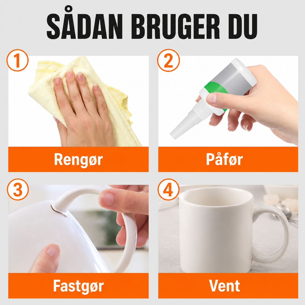 KraftLim™ – Stærkt greb, der holder.