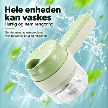 HakSmart™ – Hak grøntsager hurtigt og nemt med 4-i-1 funktion