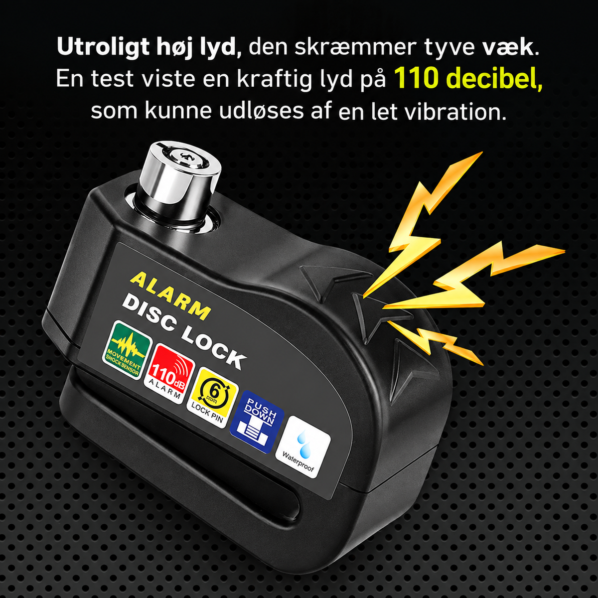CykelLås™ – Ekstra sikkerhed til din cykel på farten