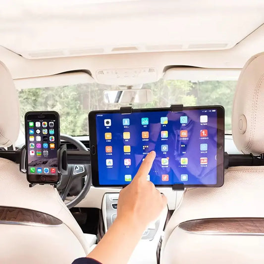 RoadView™ Tablet- & Mobilholder til Bil – Gør køreturen roligere med underholdning på bagsædet