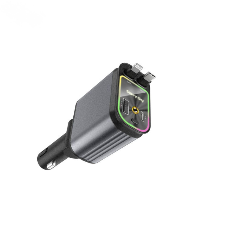 AutoLys™ – 4-i-1 Hurtigoplader med Stjernehimmel