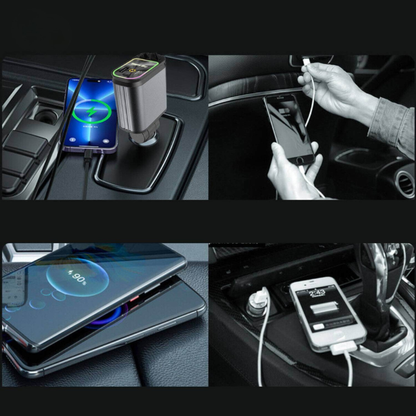 AutoLys™ – 4-i-1 Hurtigoplader med Stjernehimmel