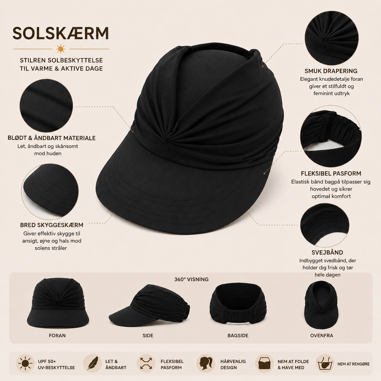 SolSkærm™ – Elegant solbeskyttelse til varme sommerdage