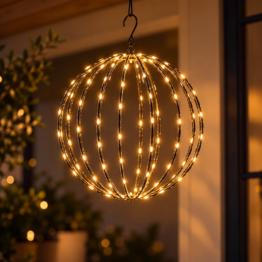 LysKugle™ – Smuk LED-lyskugle til hyggelig stemning inde og ude