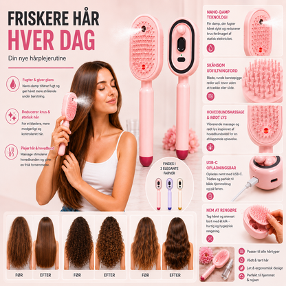GlansBørste™ – Blødere hår med hver børstning