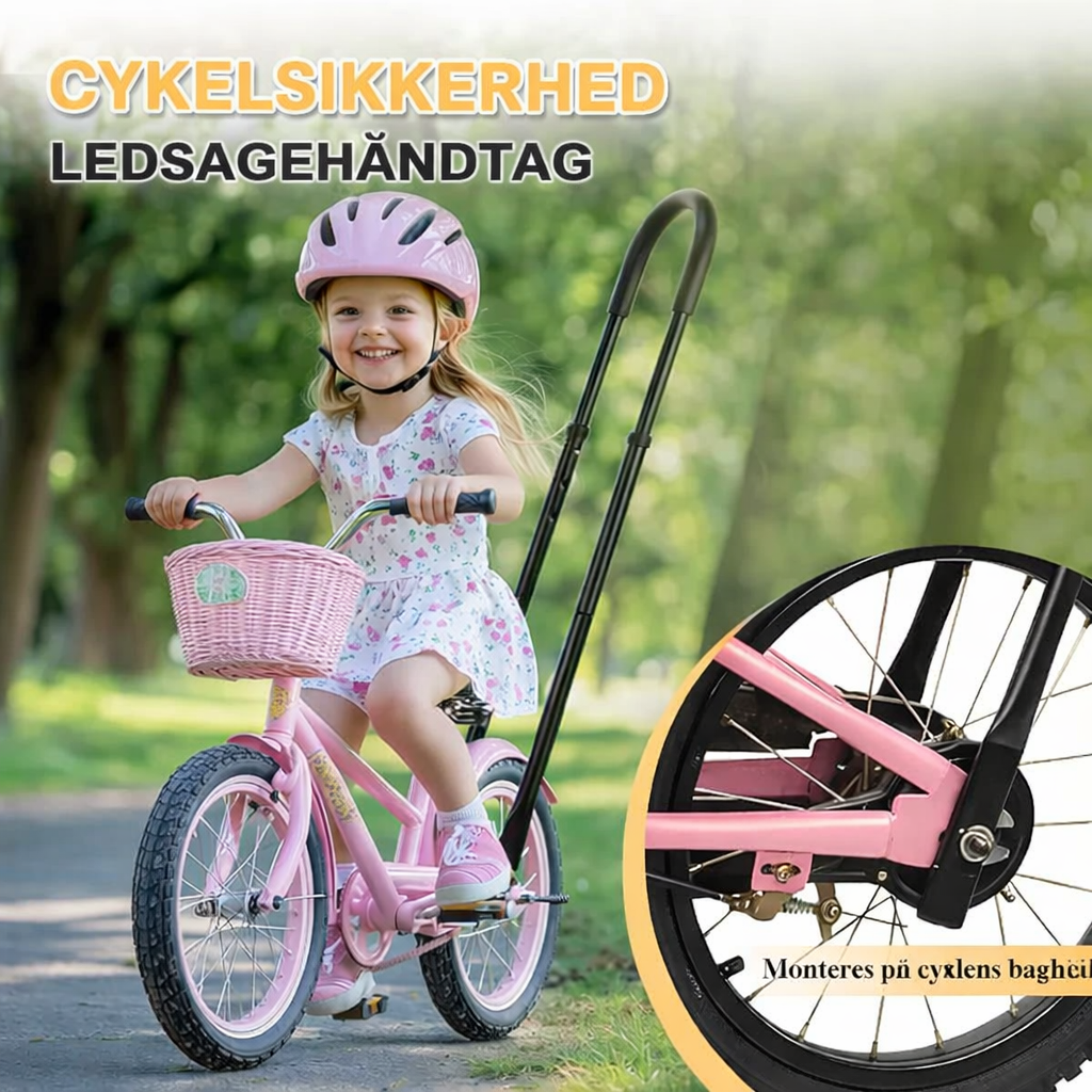 RideHjælp™ – Cykeltræningshåndtag til Børn