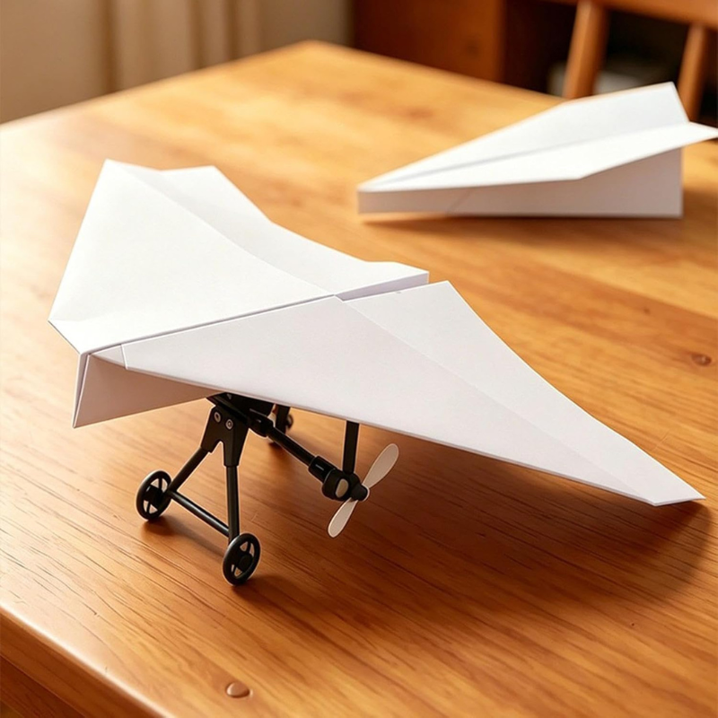 PapirPilot™ – Fra papirfly til fjernstyret fly
