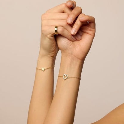 HjerteBånd™ – To matchende armbånd, ét særligt bånd