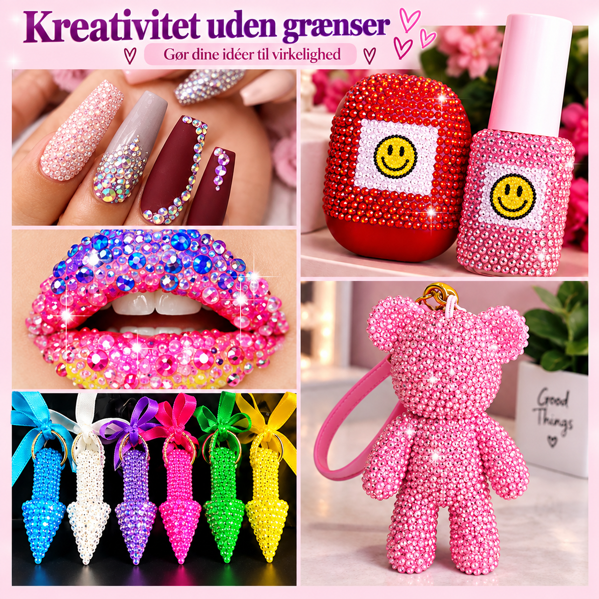 GlimmerKrea™ | Skab, pynt og gør det helt unikt