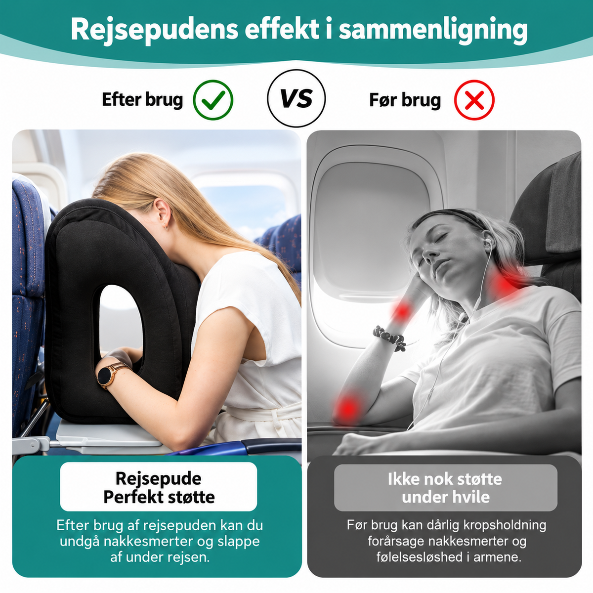SoveRo™ – Sov behageligt på flyet, uanset hvor du rejser