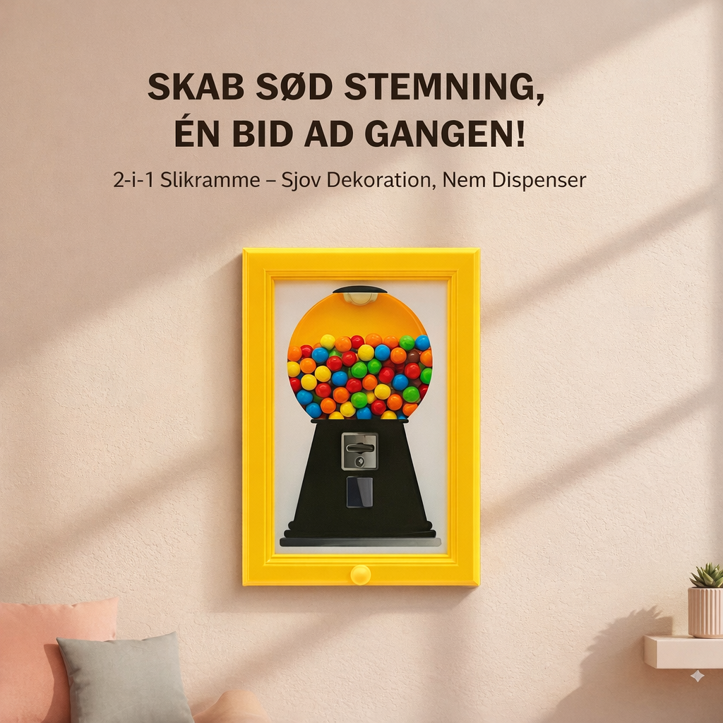 SlikRamme™ – Fyld den med Dine Favoritter