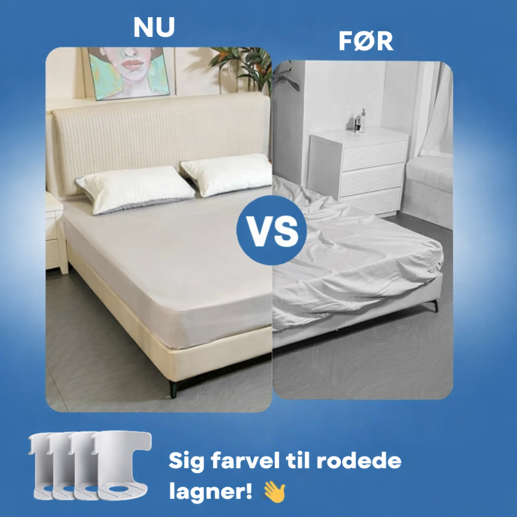 StramSøvn™ – Lagenklemmer til et perfekt redt bed