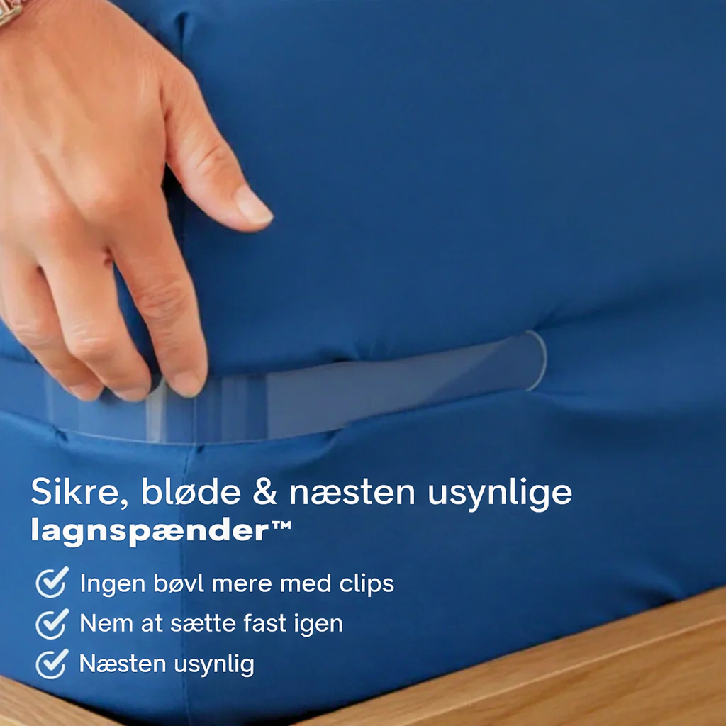 StramSøvn™ – Lagenklemmer til et perfekt redt bed