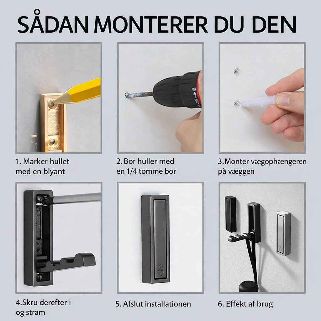 FoldKrog™ - Elegant løsning til et ryddeligt og moderne hjem