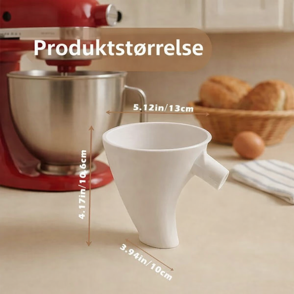 BagTragt™ - Hæld ingredienser præcist uden rod