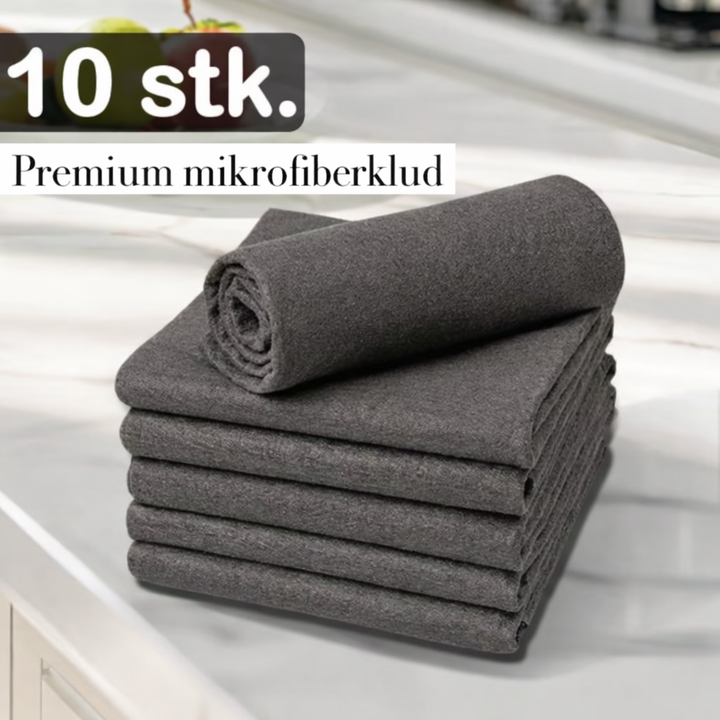 StribeFri™ - Giver krystalklar rengøring helt uden striber og fnug