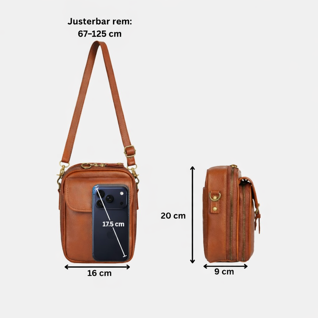 TrygTas™ – Smart Crossbody Taske