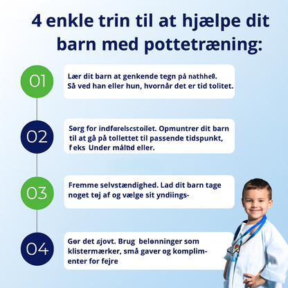 PotteBuks™ – Gør pottetræning nemt & trygt