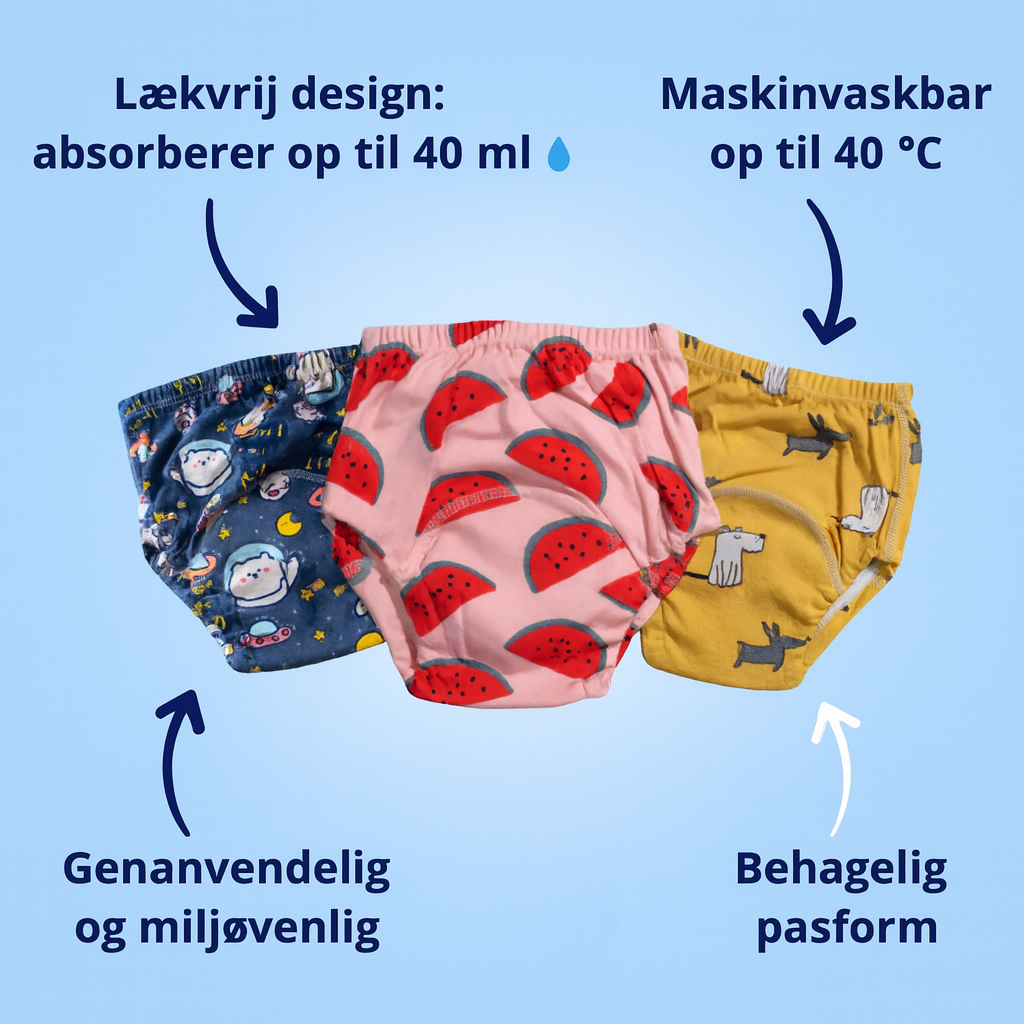PotteBuks™ – Gør pottetræning nemt & trygt