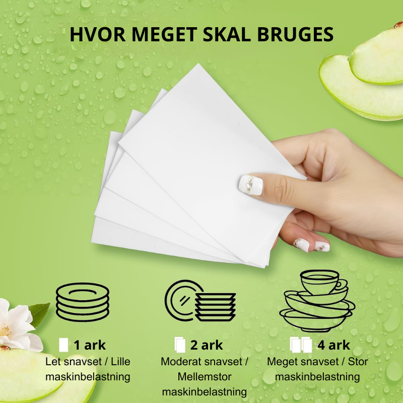 SkylRent™ – Effektive opvasketabs i arkform