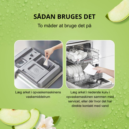 SkylRent™ – Effektive opvasketabs i arkform