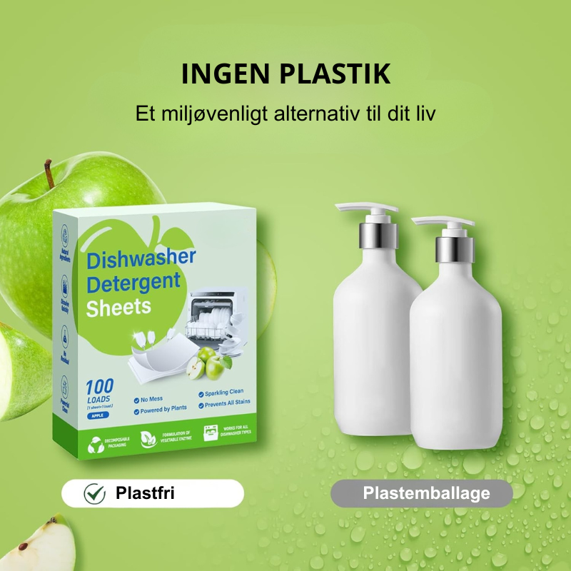 SkylRent™ – Effektive opvasketabs i arkform