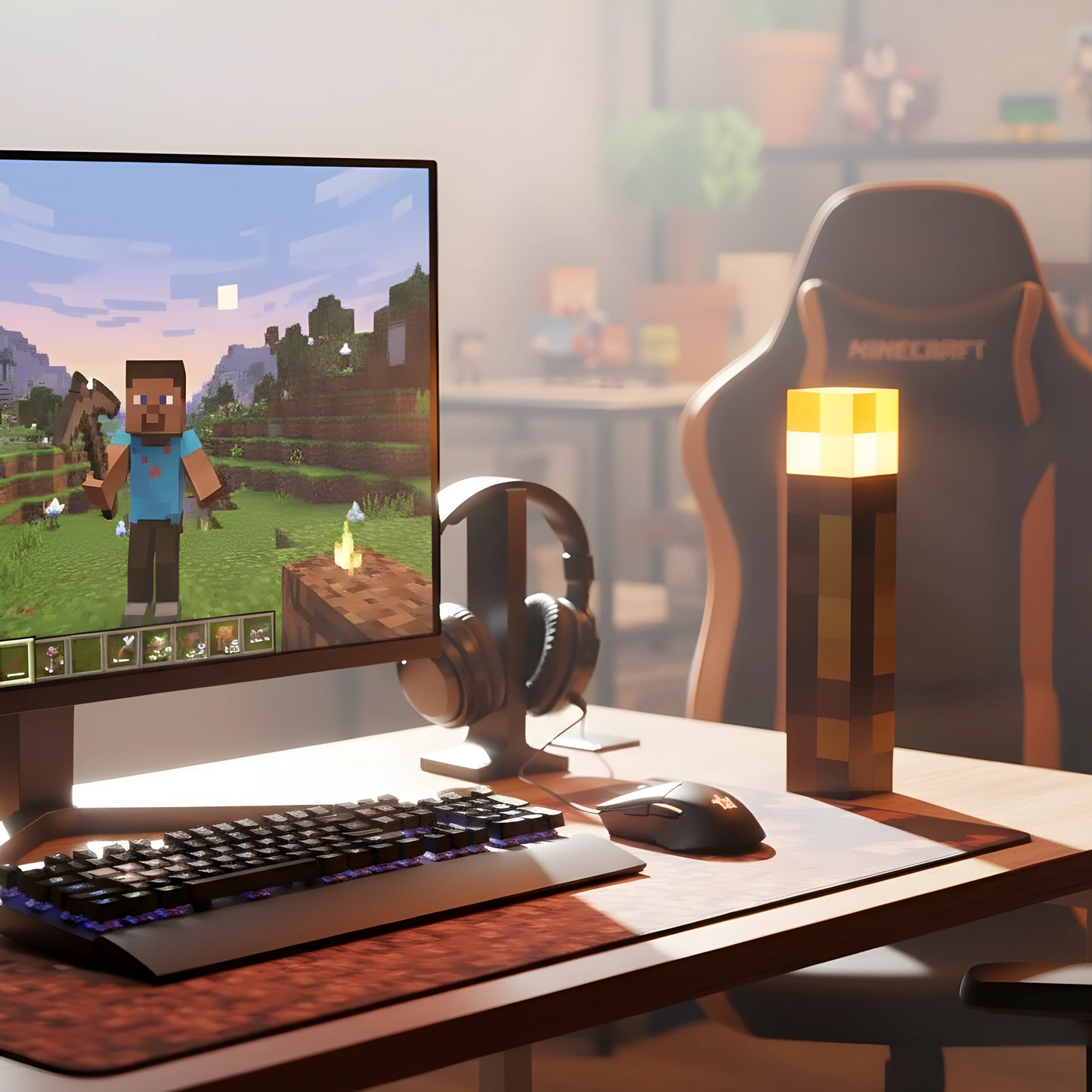 BlockFakkel™ – Lys dit eventyr som en ægte gamer