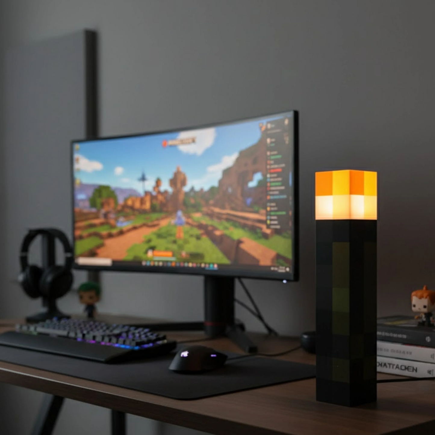 BlockFakkel™ – Lys dit eventyr som en ægte gamer