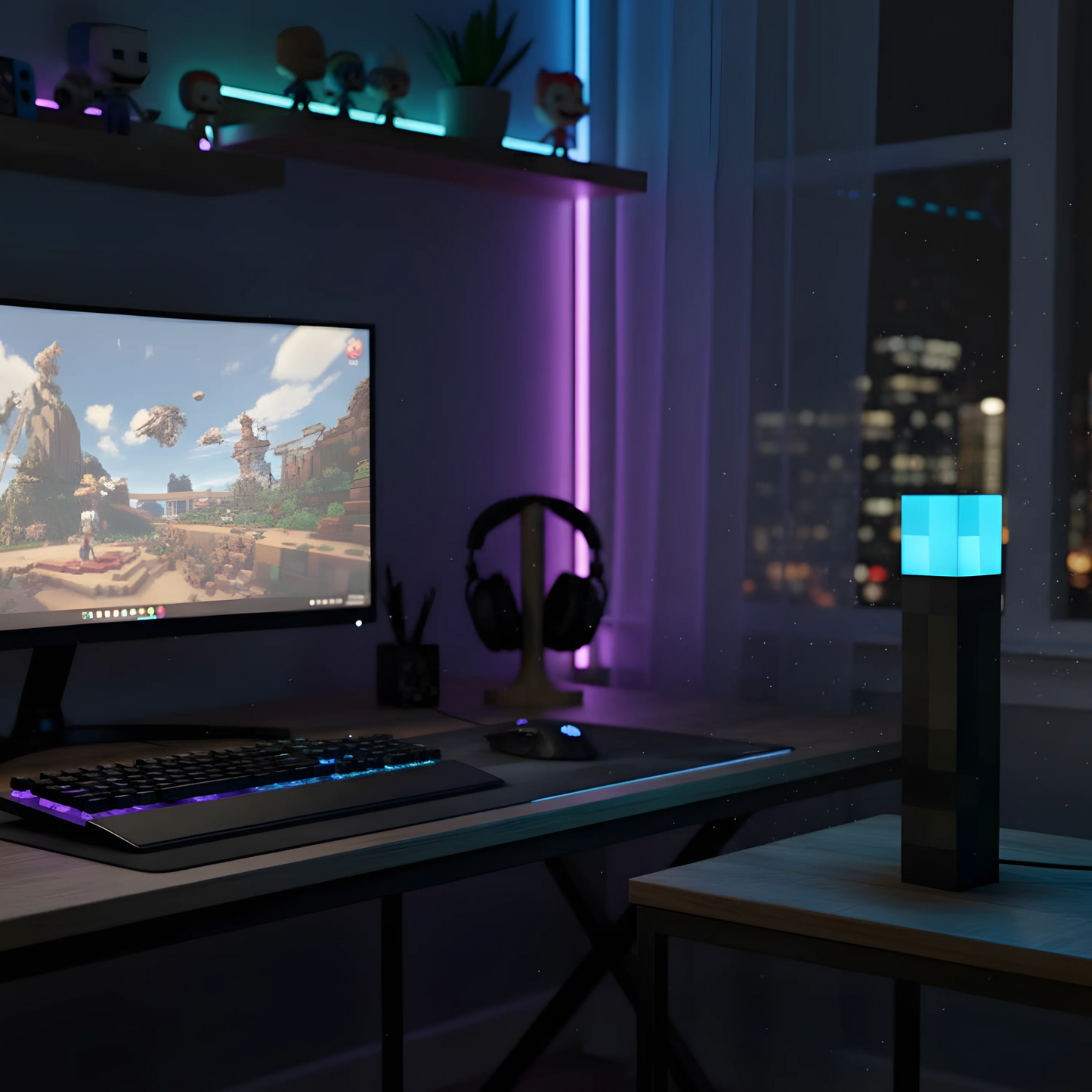 BlockFakkel™ – Lys dit eventyr som en ægte gamer