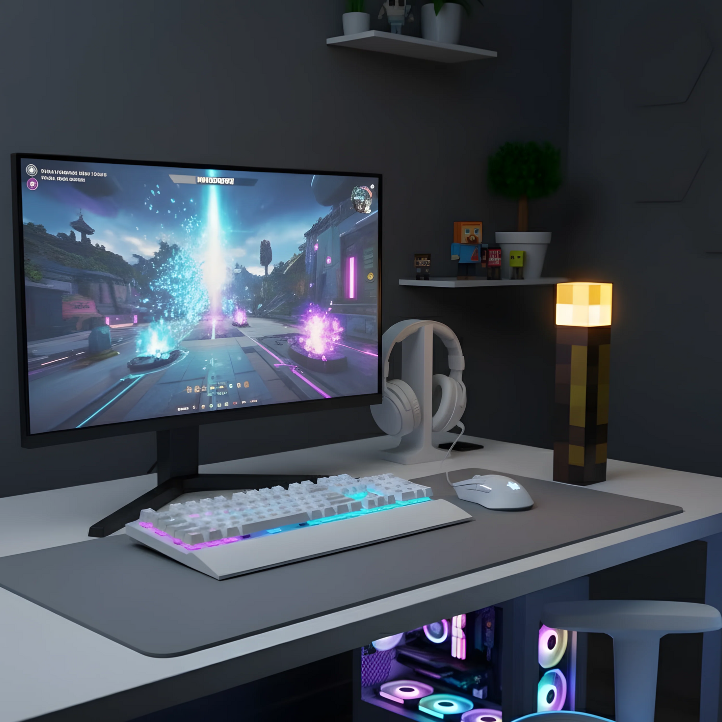 BlockFakkel™ – Lys dit eventyr som en ægte gamer